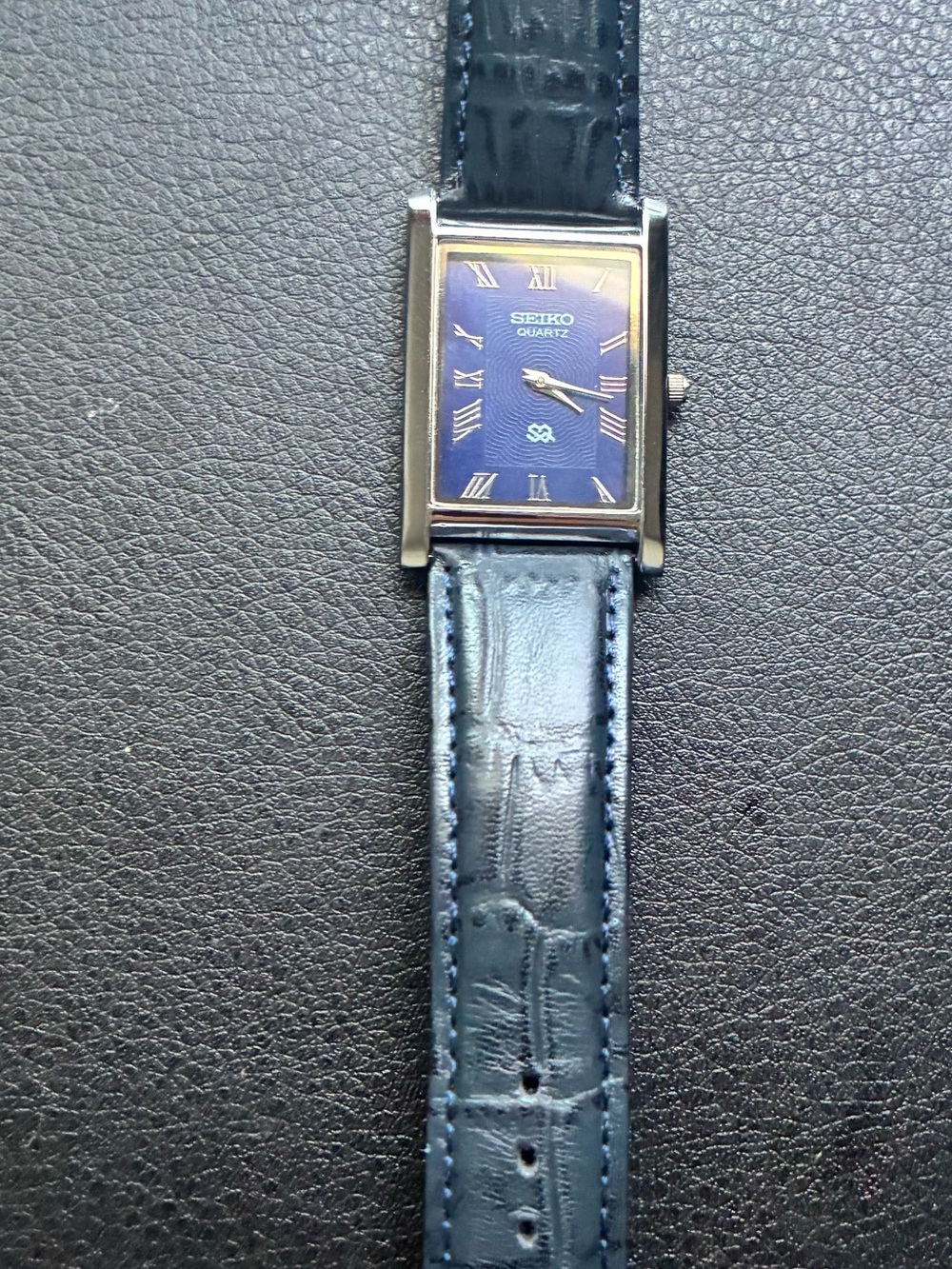 Vintage Seiko Blue Dial ‘Essential Watch’ Quartz Movement